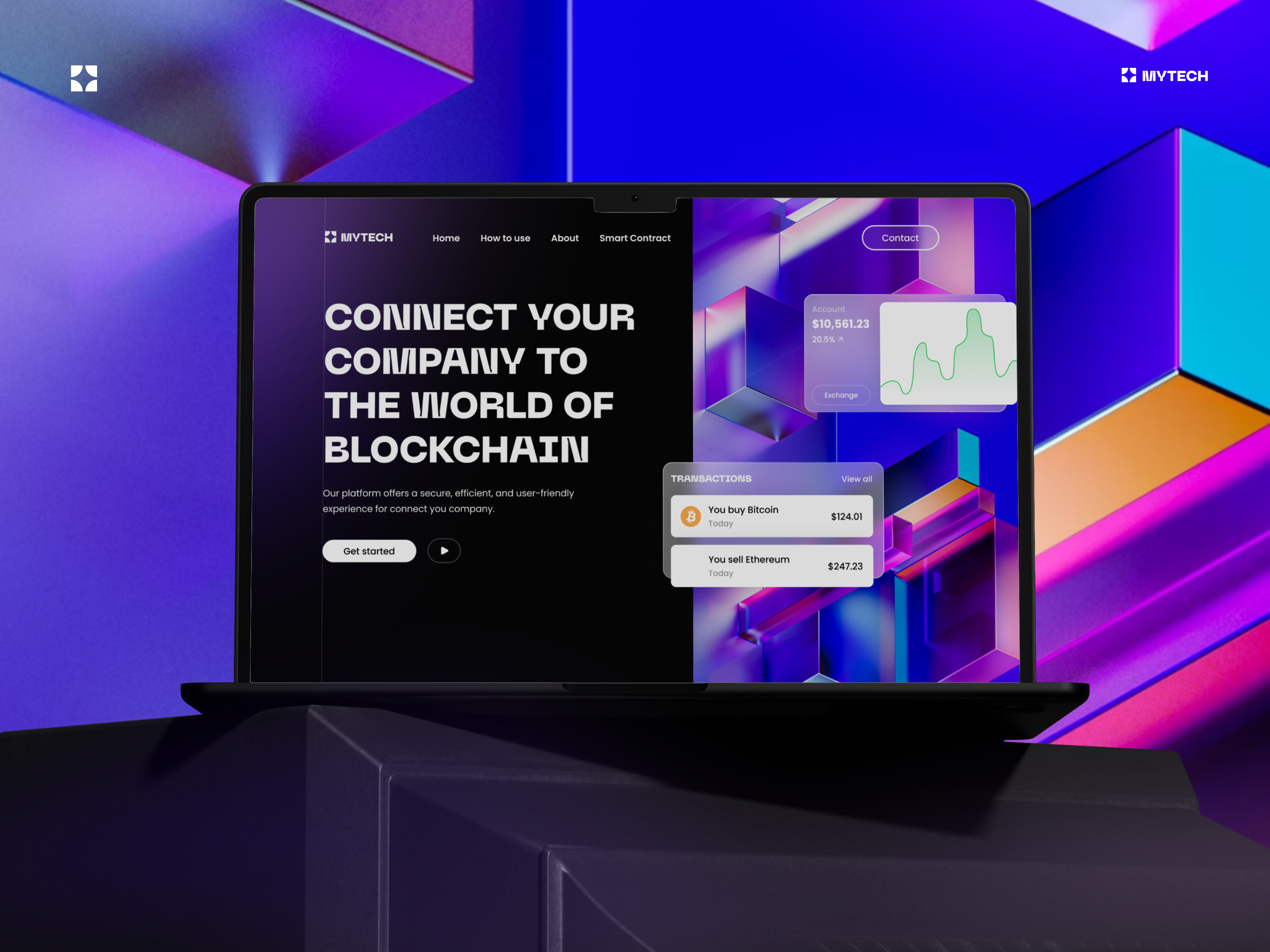 MYTECH - Blockchain Platform Exchange